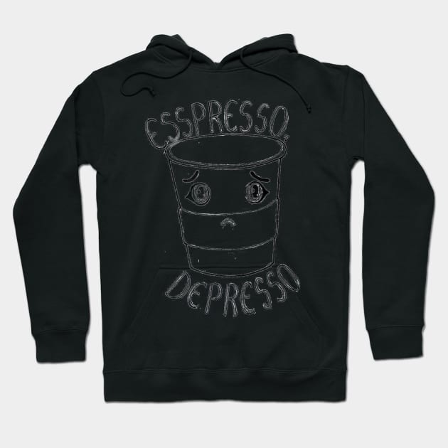 Espresso Depresso Hoodie by thehistorygirl